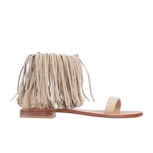 Twinset leather sandals - brand new with box. Us 6.5 Eur 37